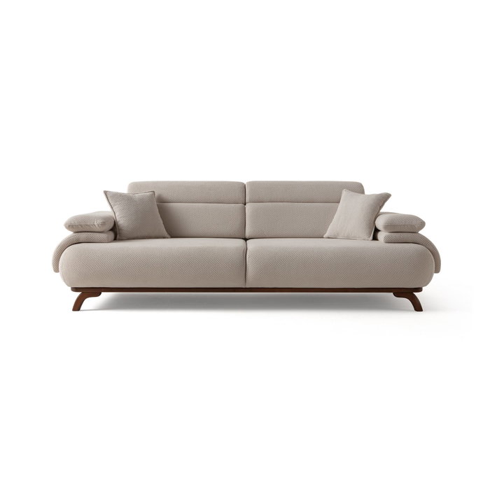 Atelier Del Sofa Bonjo Walnut - Beige
